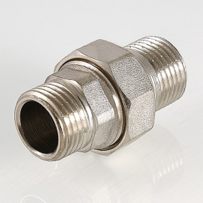 Сгон прямой нар-нар 3/4" НИКЕЛЬ