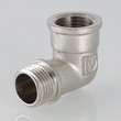 Угольник наружн.-внутр. резьба (латун/никел) 1 1/2" VALTEC  (упак-5шт)