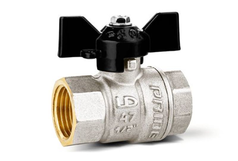 Шаровый кран лат. 1/2" ВВ, бабочка LD Pride 47.15.В.В.Б (уп.30 шт)