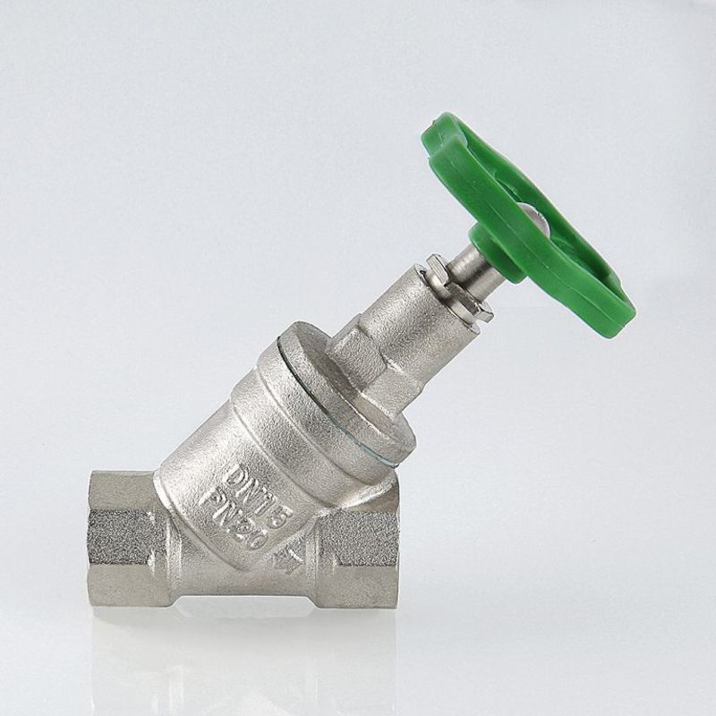 Вентиль прямоточный запорно-регулировочный 1/2" VT.052.N.04