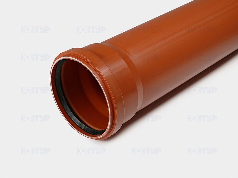 Труба кан. D110х3,4х2000 ОРАНЖ КОНТУР PP