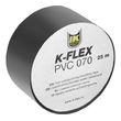 Клейкая лента K- FLEX из ПВХ черная рулон 25 м х 38 мм (24)