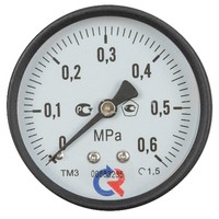 Манометры осевой штуцер